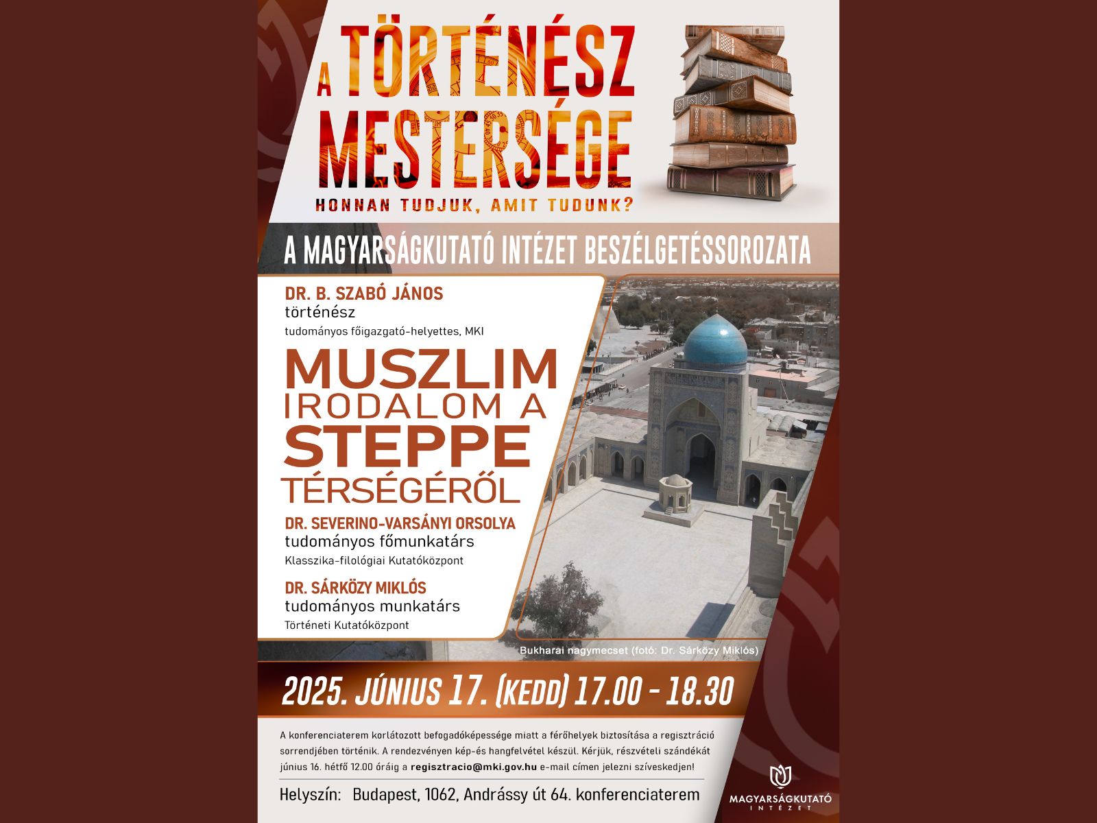 A történész mestersége sorozat plakát